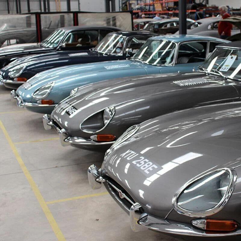 Jaguar E-types at CMC