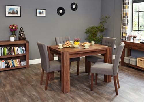 Walnut dining table (4 seater) - crimblefest furniture - image 2