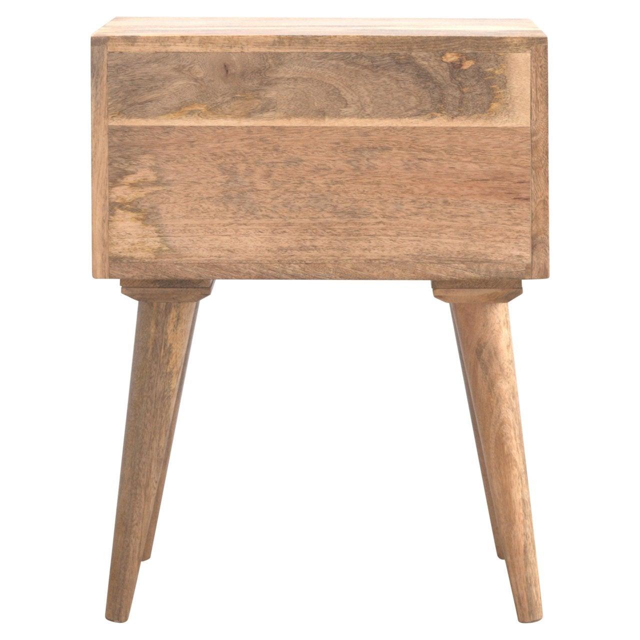 Modern solid wood bedside table - crimblefest furniture - image 10