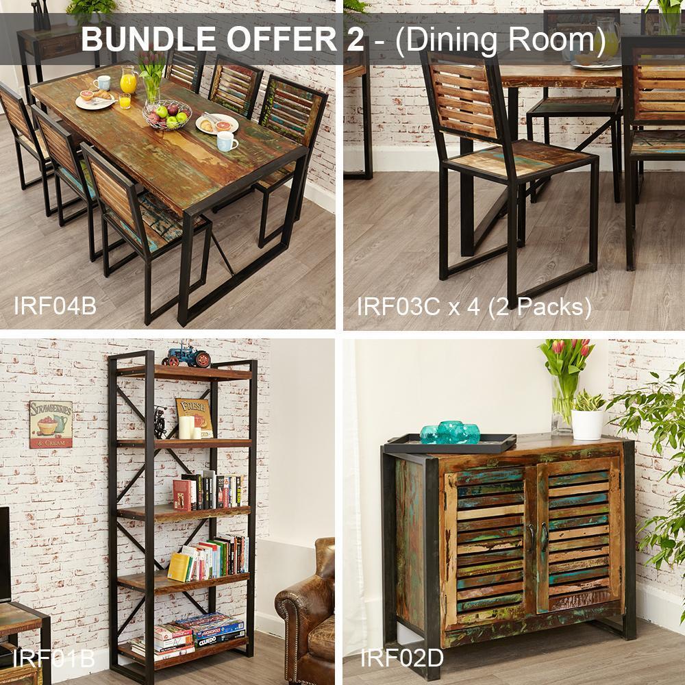 Bundle 2 - urban chic reclaimed dining room furniture - crimblefest furniture - image 1