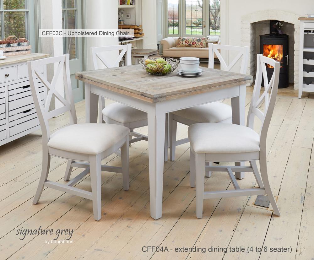 Bundle - signature cff04b table with 4 x cff03c chairs - crimblefest furniture - image 1