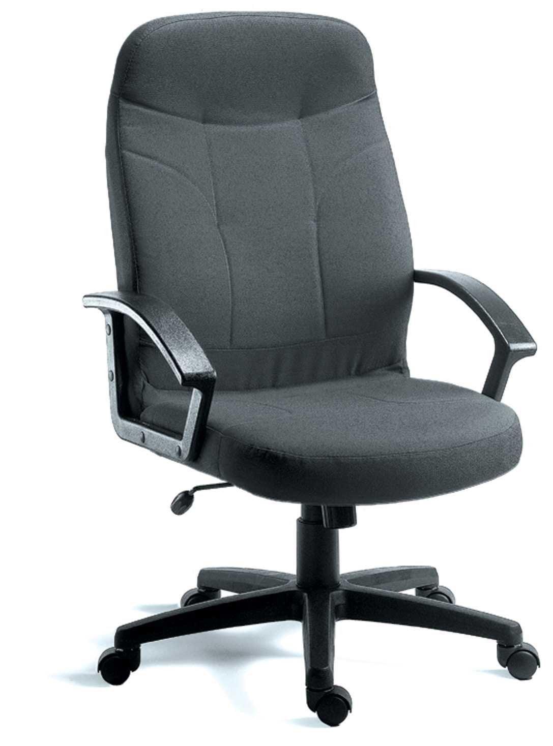 Mayfair fabric office chair (charcoal) - crimblefest furniture - image 1