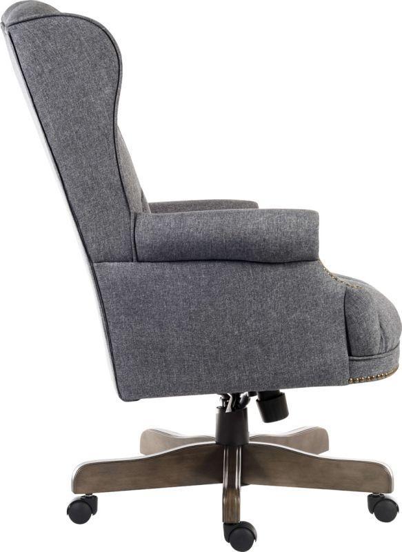 Chairman grey office chair - crimblefest furniture - image 3