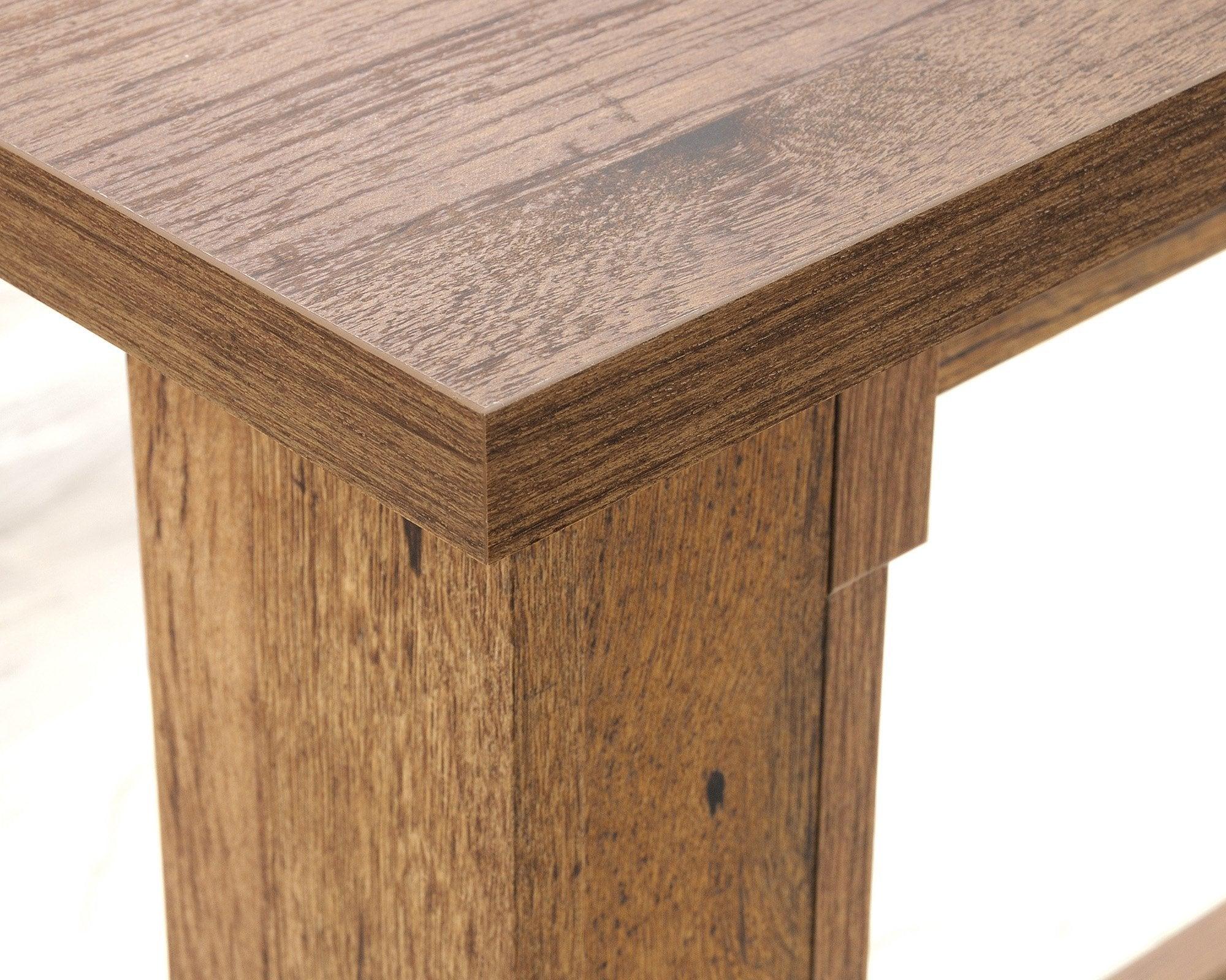 Counter height work bench vintage oak - image 6