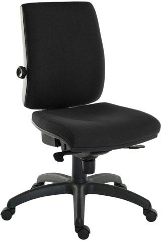 Ergo plus office chair (black) - crimblefest furniture - image 1