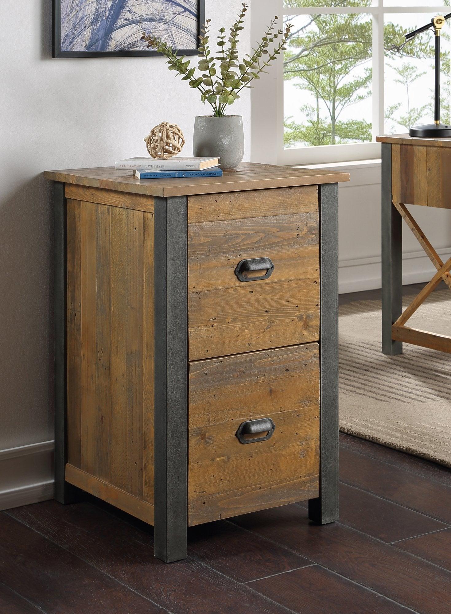 Urban elegance - reclaimed two drawer filing cabinet - crimblefest furniture - image 1