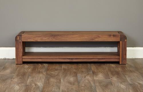 Shiro walnut low tv cabinet - crimblefest furniture - image 3