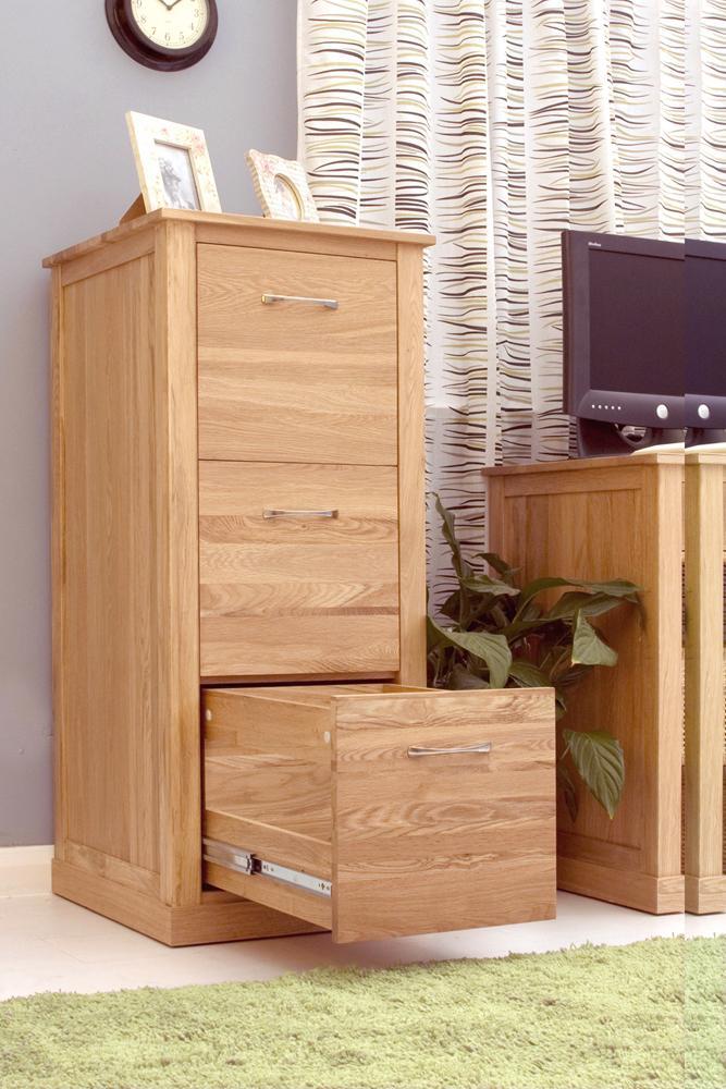 Mobel oak 3 drawer filing cabinet - crimblefest furniture - image 2
