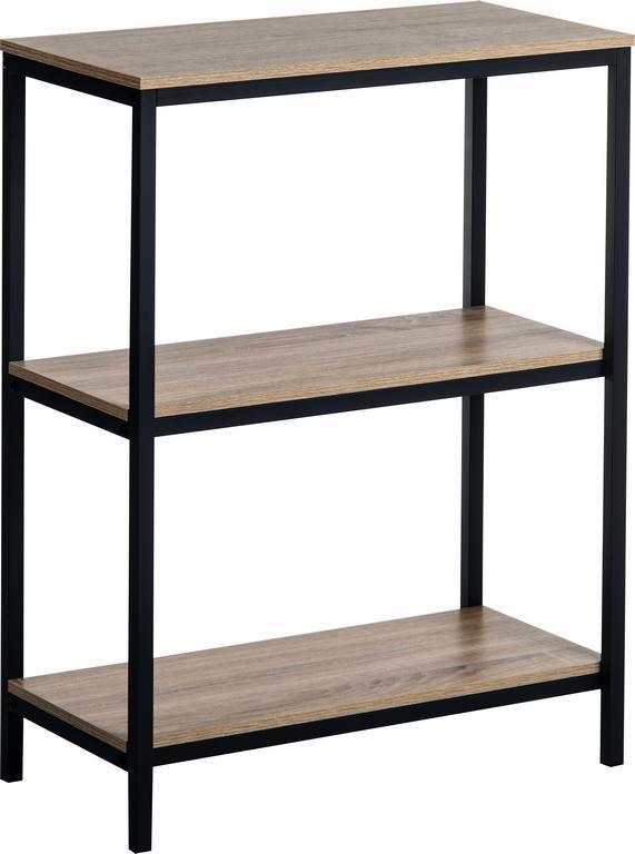 Industrial style 2 shelf bookcase - crimblefest furniture - image 3