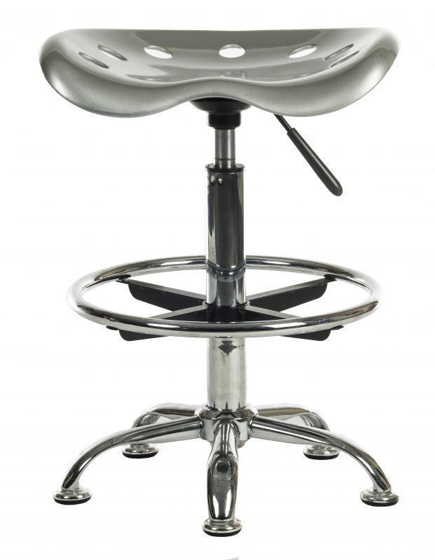 Tek stool (silver) - crimblefest furniture - image 1