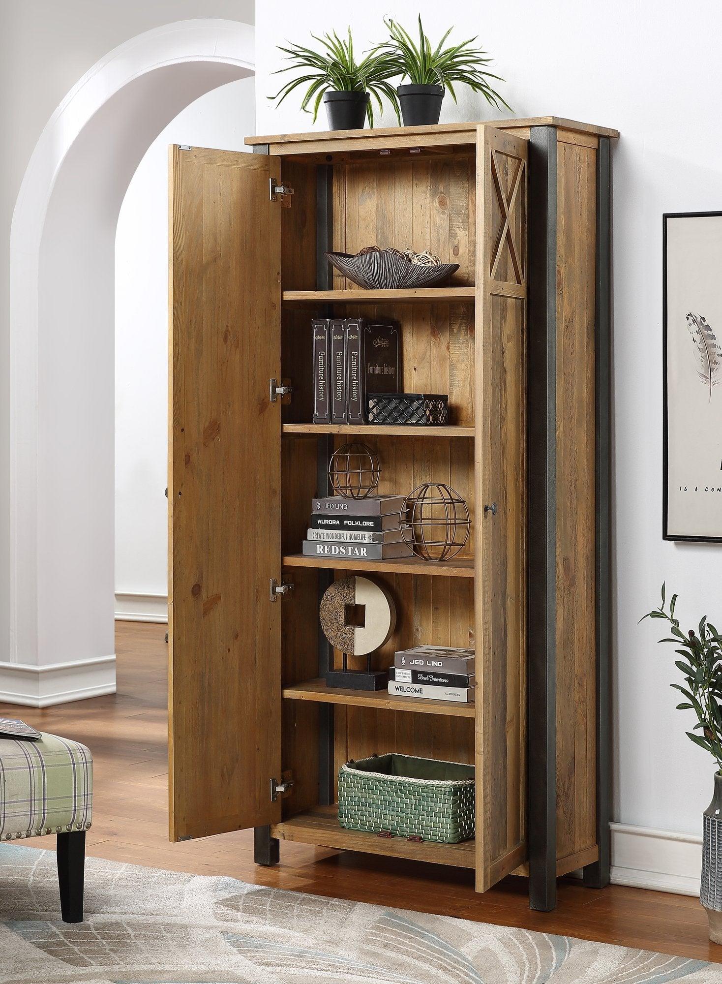 Urban elegance - reclaimed living room storage cabinet - crimblefest furniture - image 2