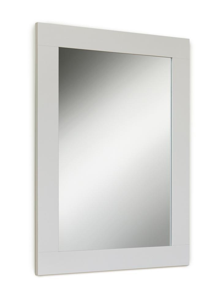 Signature grey overmantle mirror (hangs landscape & portrait) - crimblefest furniture - image 3