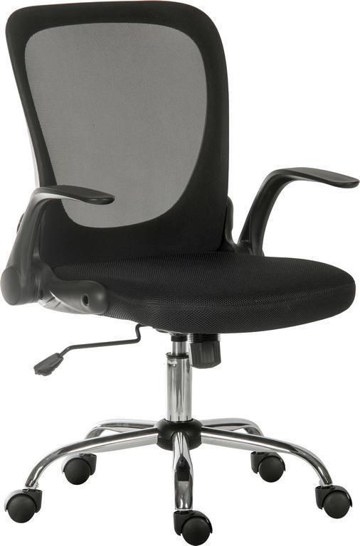 Flip mesh executive office chair black - crimblefest furniture - image 1