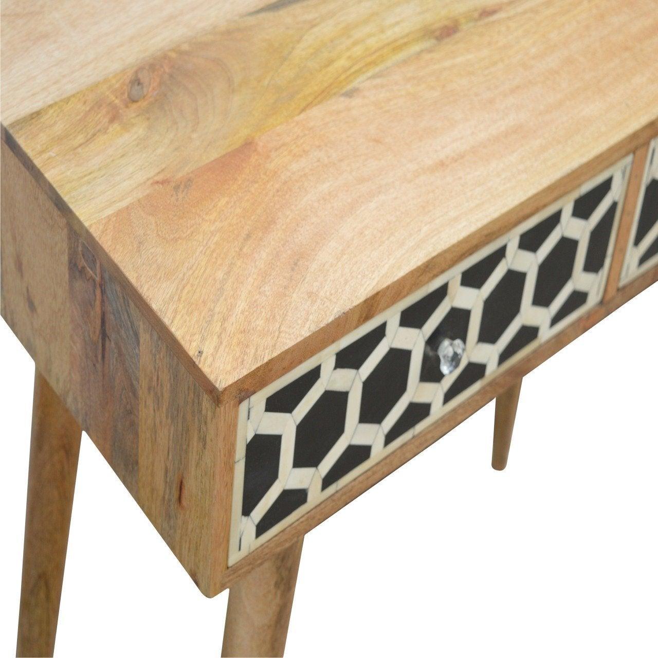 Bone inlay console table - crimblefest furniture - image 6