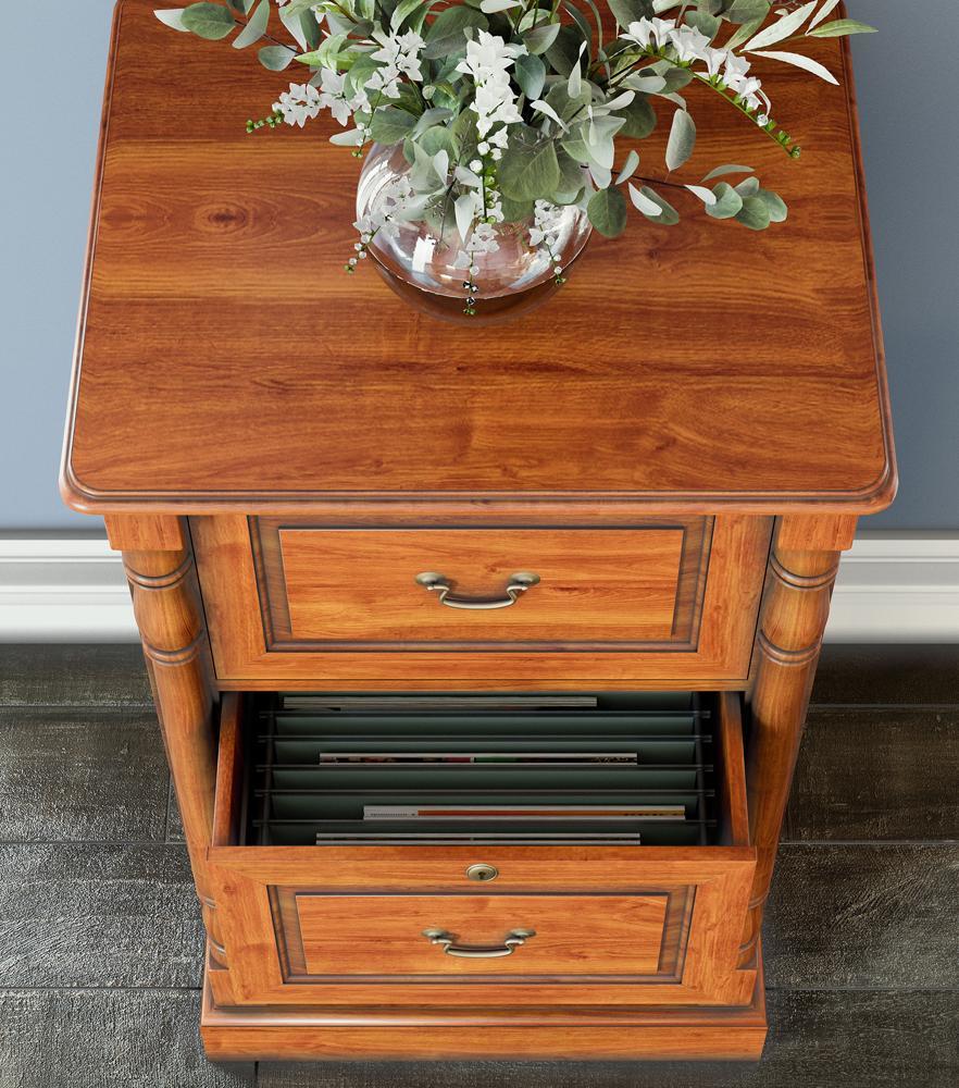 La reine two drawer filing cabinet - crimblefest furniture - image 2