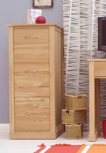 Mobel oak 3 drawer filing cabinet - crimblefest furniture - image 4