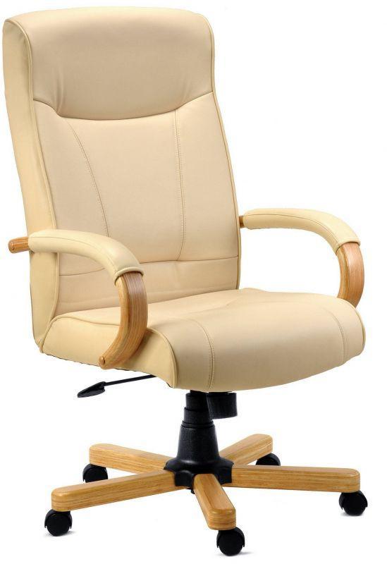 Knightsbridge leather office chair - crimblefest furniture - image 1