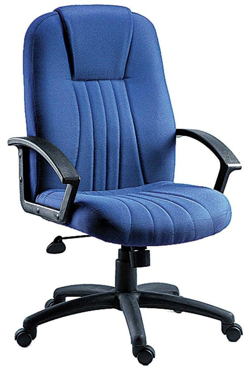 City fabric office chair(blue) - crimblefest furniture - image 1