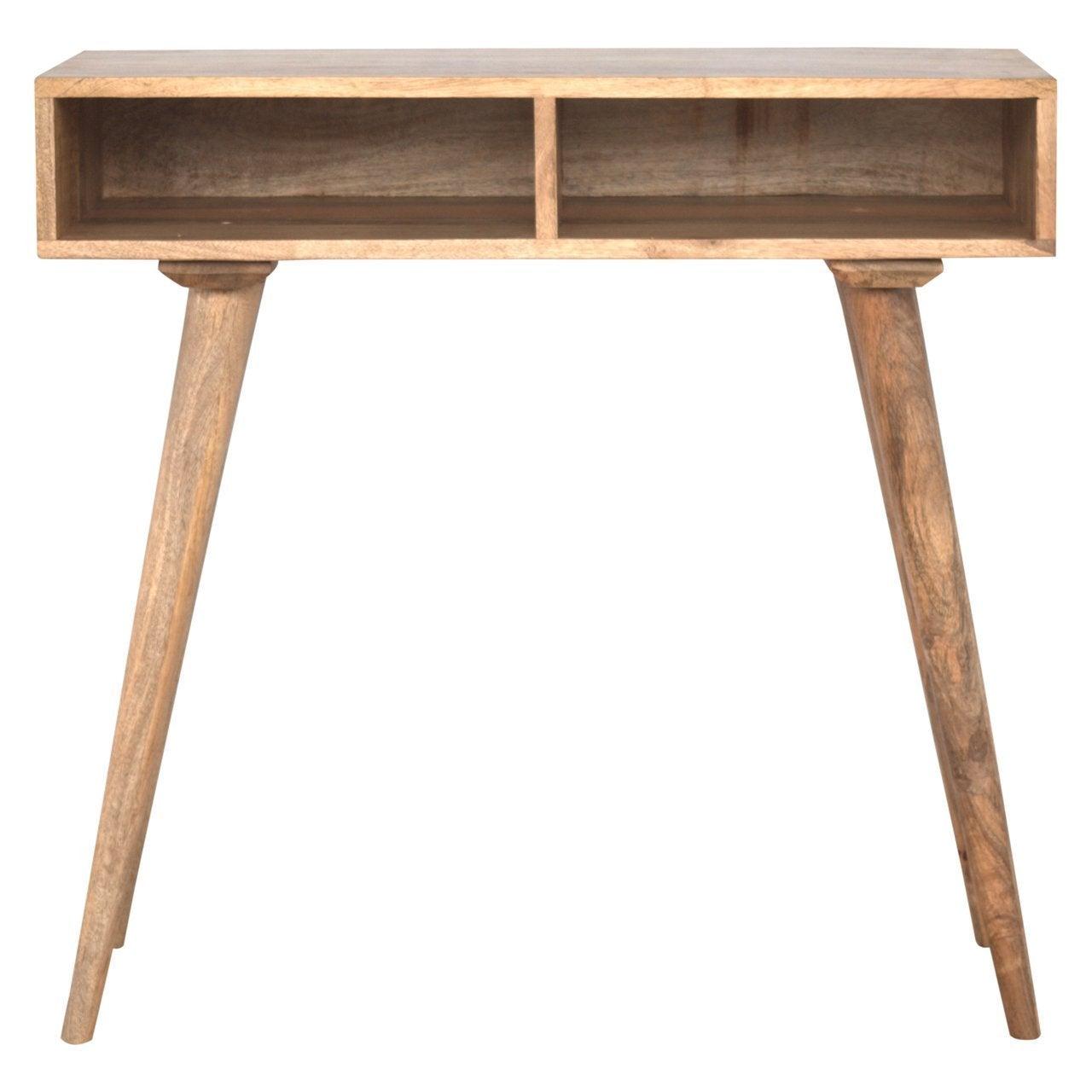 Nordic style open shelf writing desk - crimblefest furniture - image 1