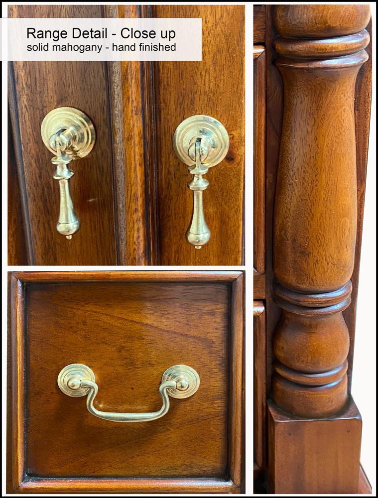 La reine bedside cabinet with four drawers - crimblefest furniture - image 2