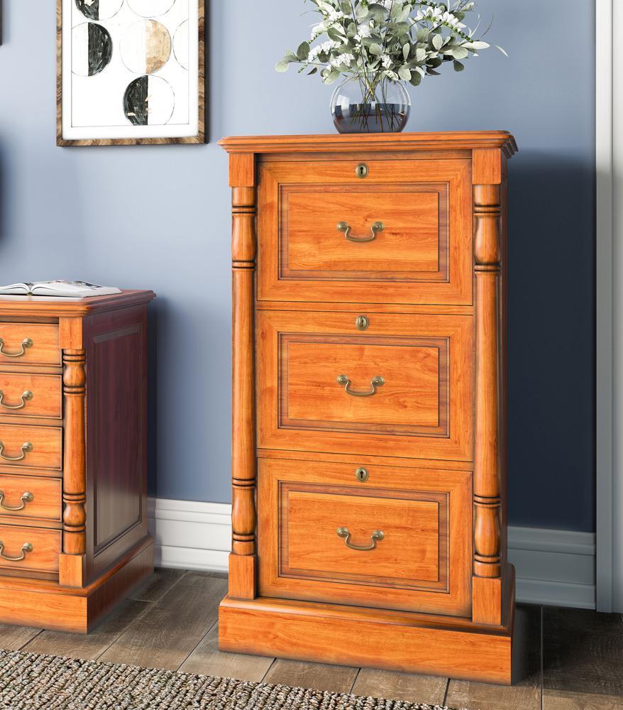 La reine three drawer filing cabinet - crimblefest furniture - image 3
