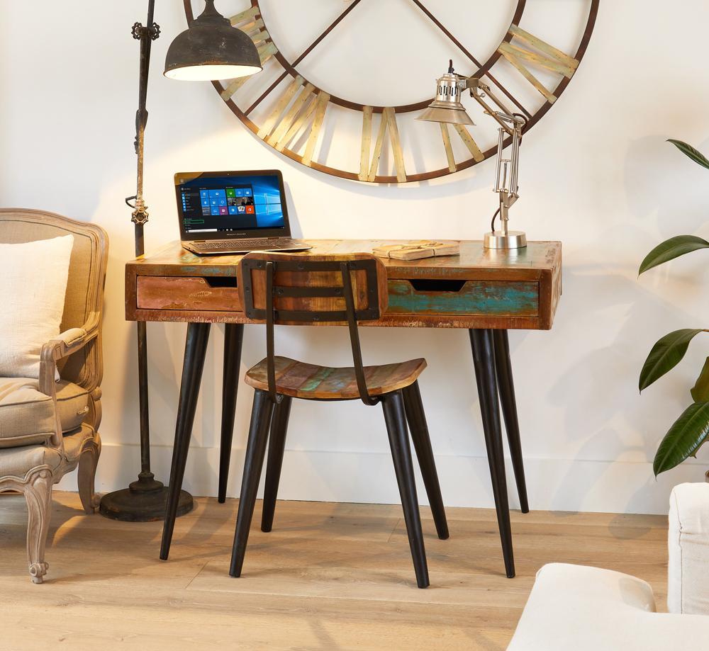 Coastal chic laptop office desk / dressing table - crimblefest furniture - image 2