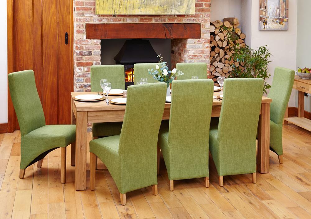 Mobel hidden extending oak dining table (seats 4-8) - crimblefest furniture - image 2