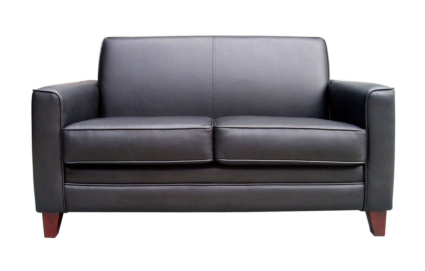 Newport leather sofa - image 2