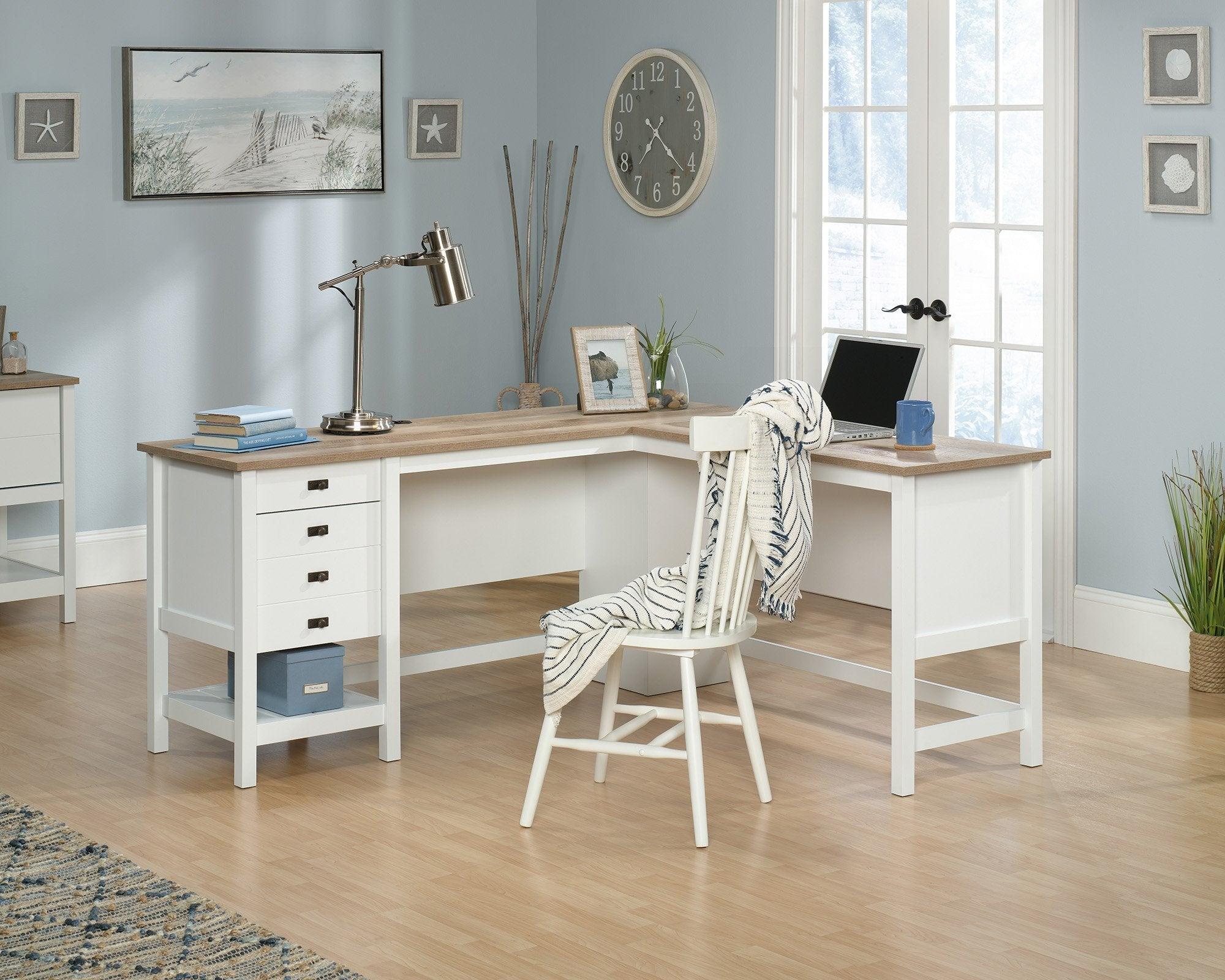 Shaker style l-shaped desk - crimblefest furniture - image 1