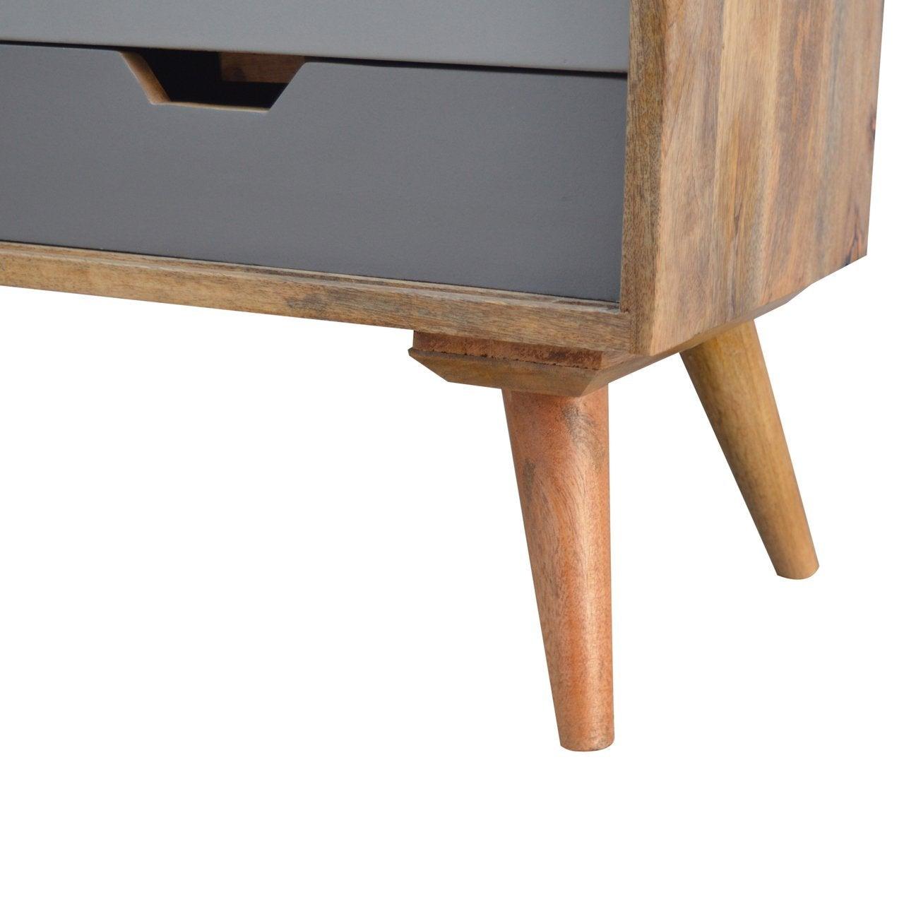 Nordic sliding cabinet with 4 drawers - crimblefest furniture - image 11