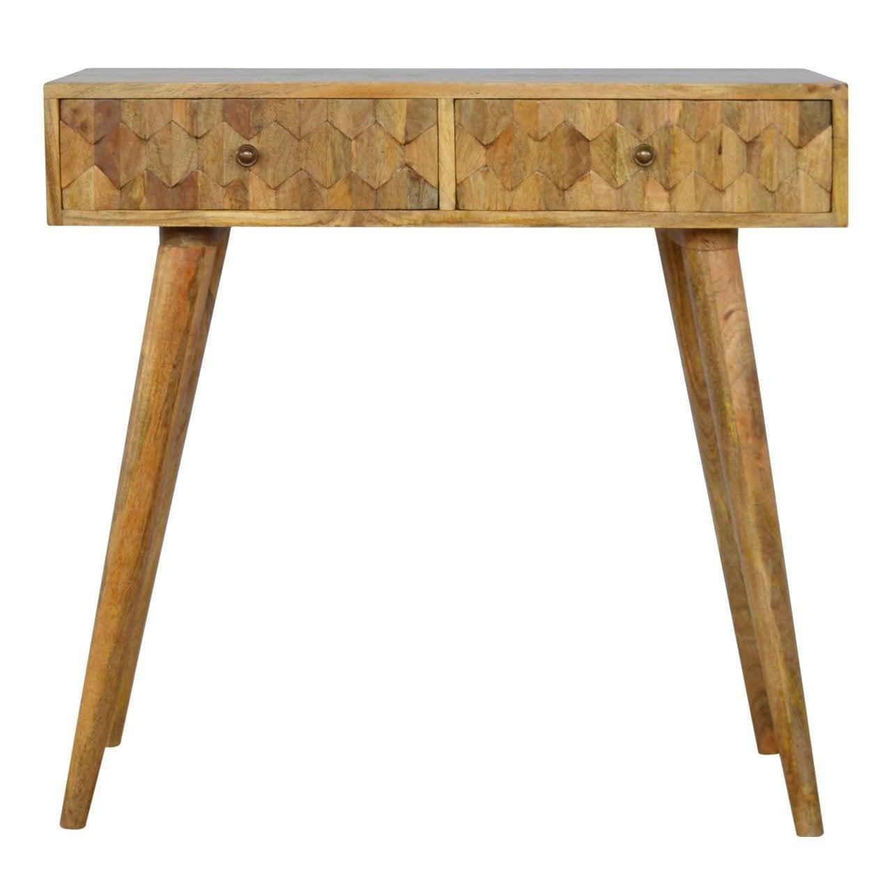 Pineapple carved console table - crimblefest furniture - image 1
