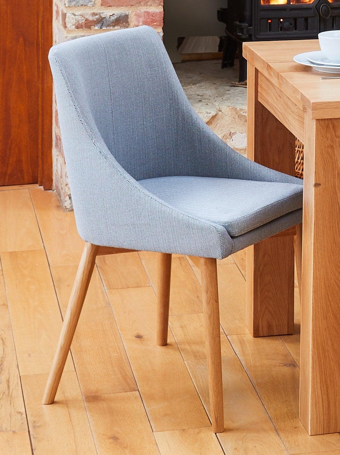 Oak grey chair (pack of two) - crimblefest furniture - image 1