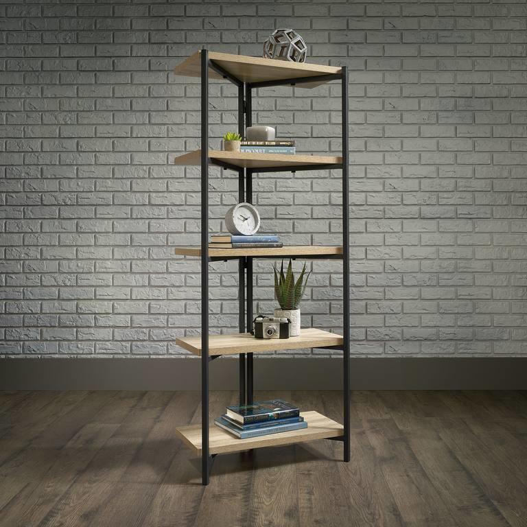 Industrial style chunky 4 shelf bookcase - crimblefest furniture - image 1