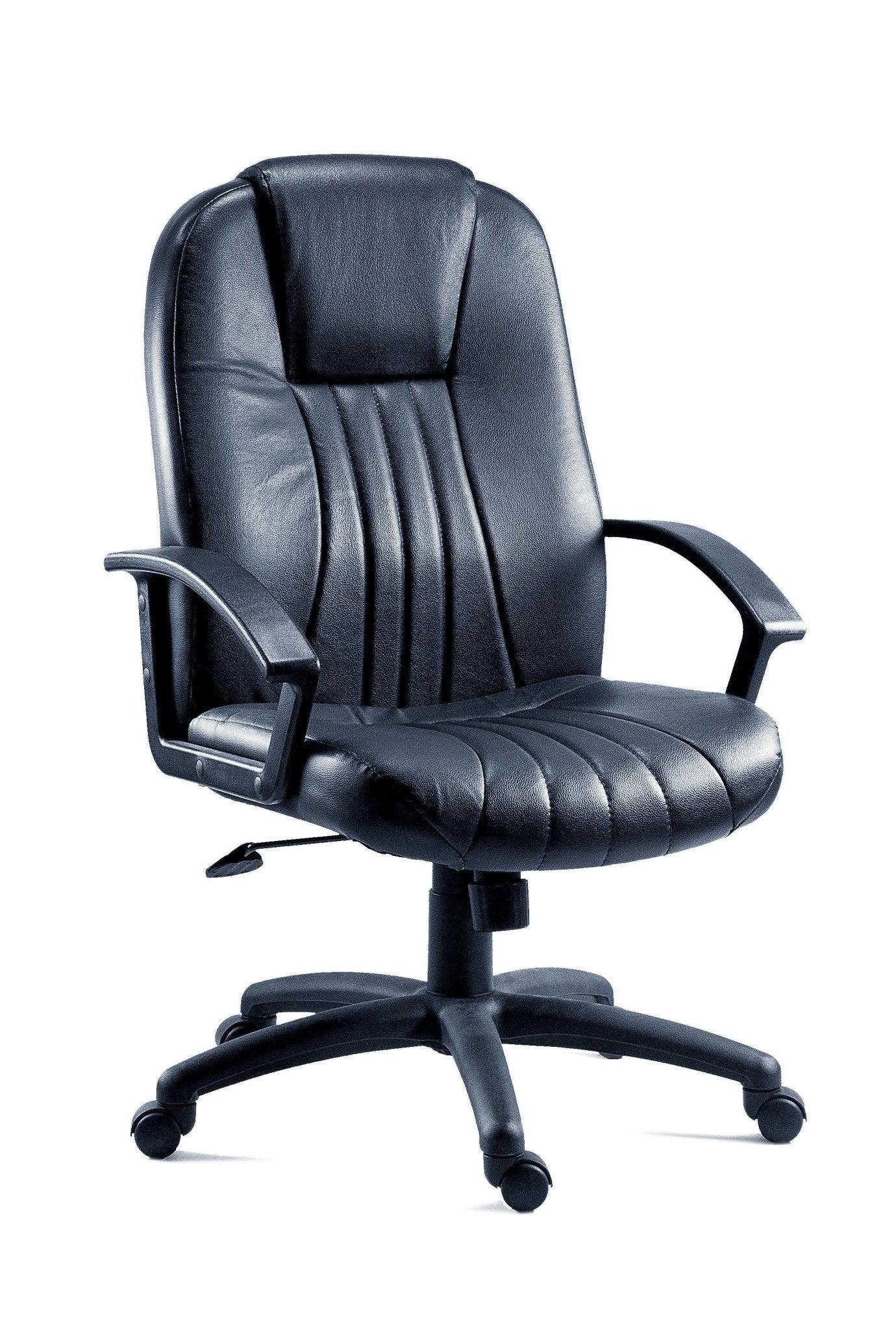 City leather office chair - crimblefest furniture - image 1