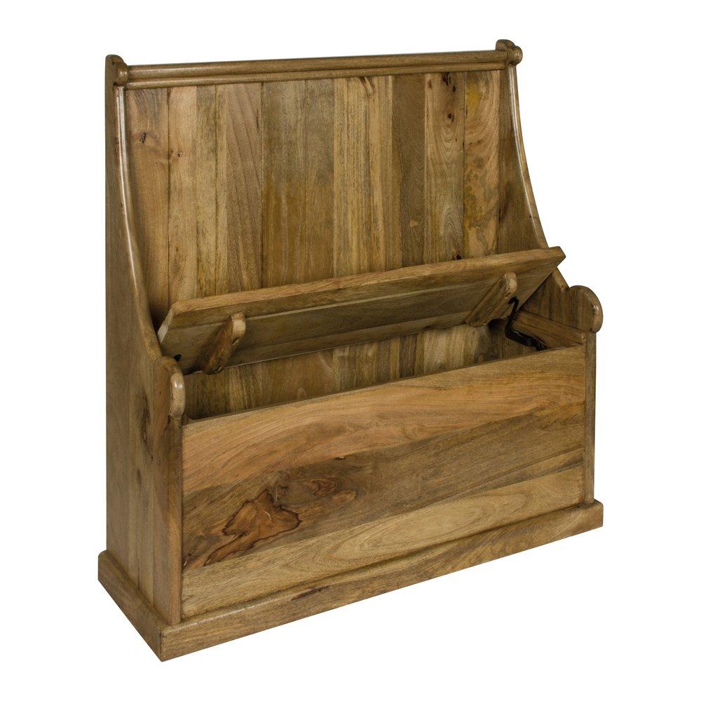 Hallway Monks Bench with Storage showing strong open seat / lid