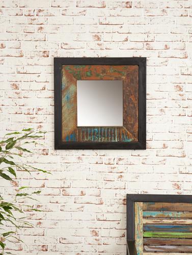 Urban chic mirror small (hangs landscape or portrait) - crimblefest furniture - image 1