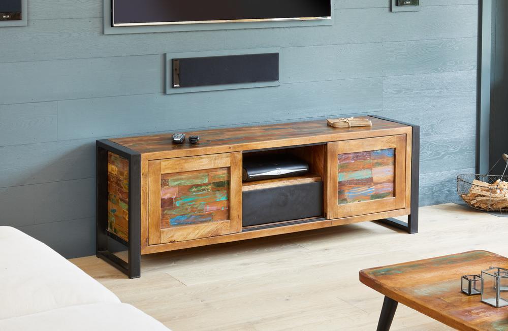 Urban chic widescreen television cabinet - crimblefest furniture - image 1