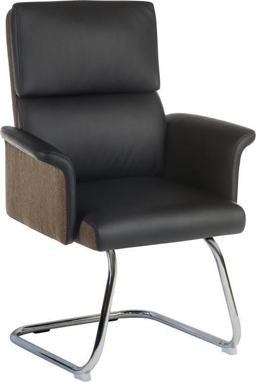 Elegance visitor black office chair - crimblefest furniture - image 1