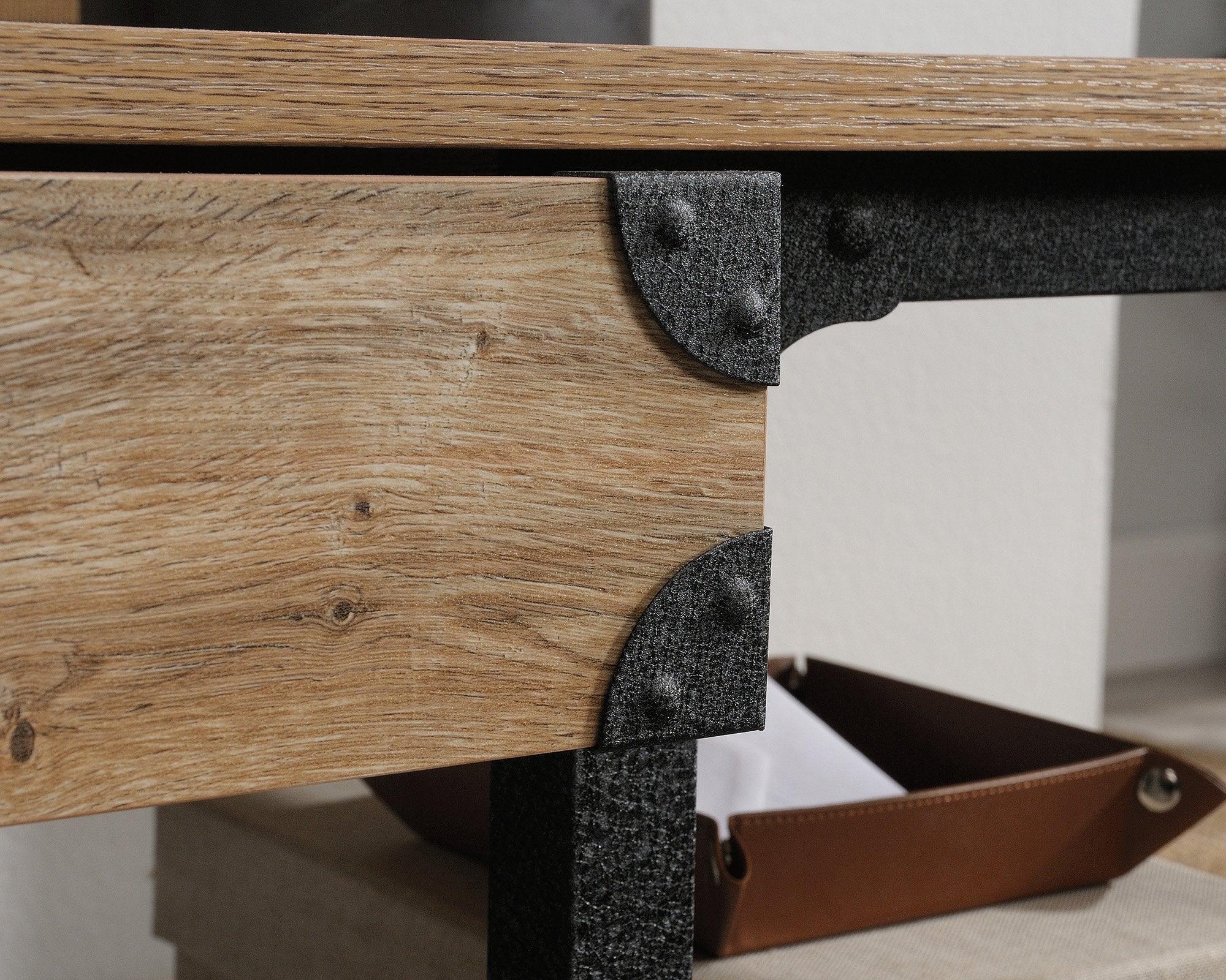 Steel gorge desk milled mesquite - crimblefest furniture - image 6