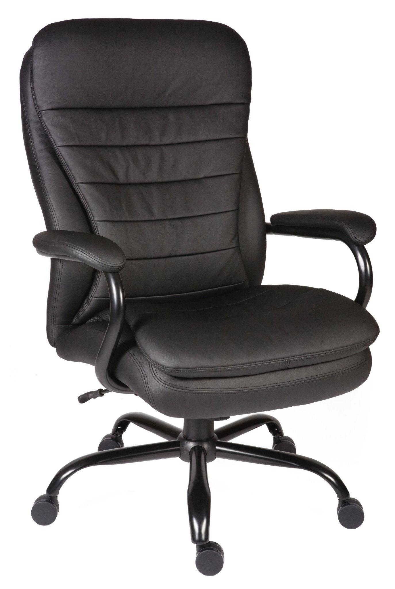 Goliath leather office chair - image 1