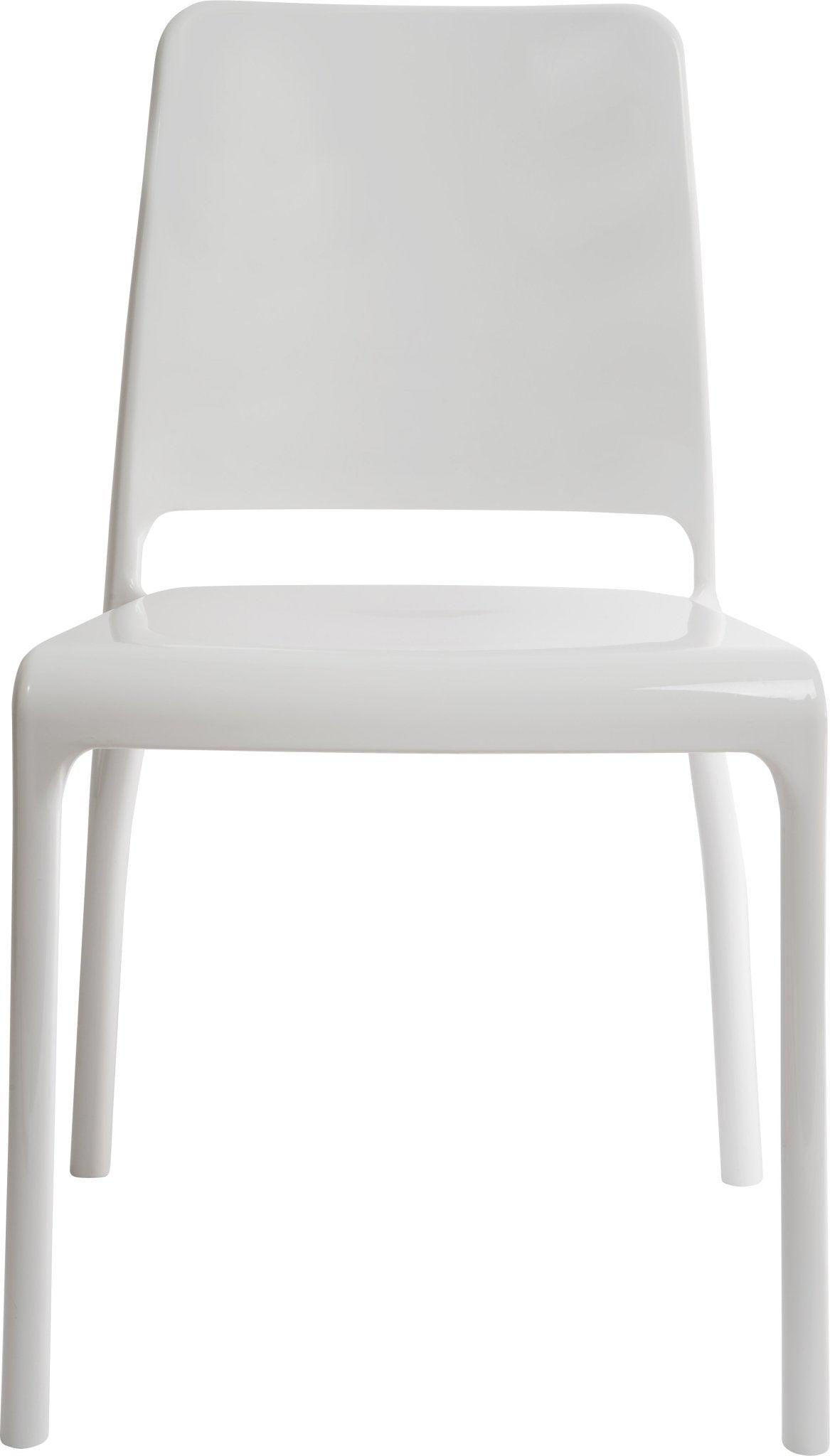 Clarity dining room chair (white) pack of 4 - crimblefest furniture - image 2