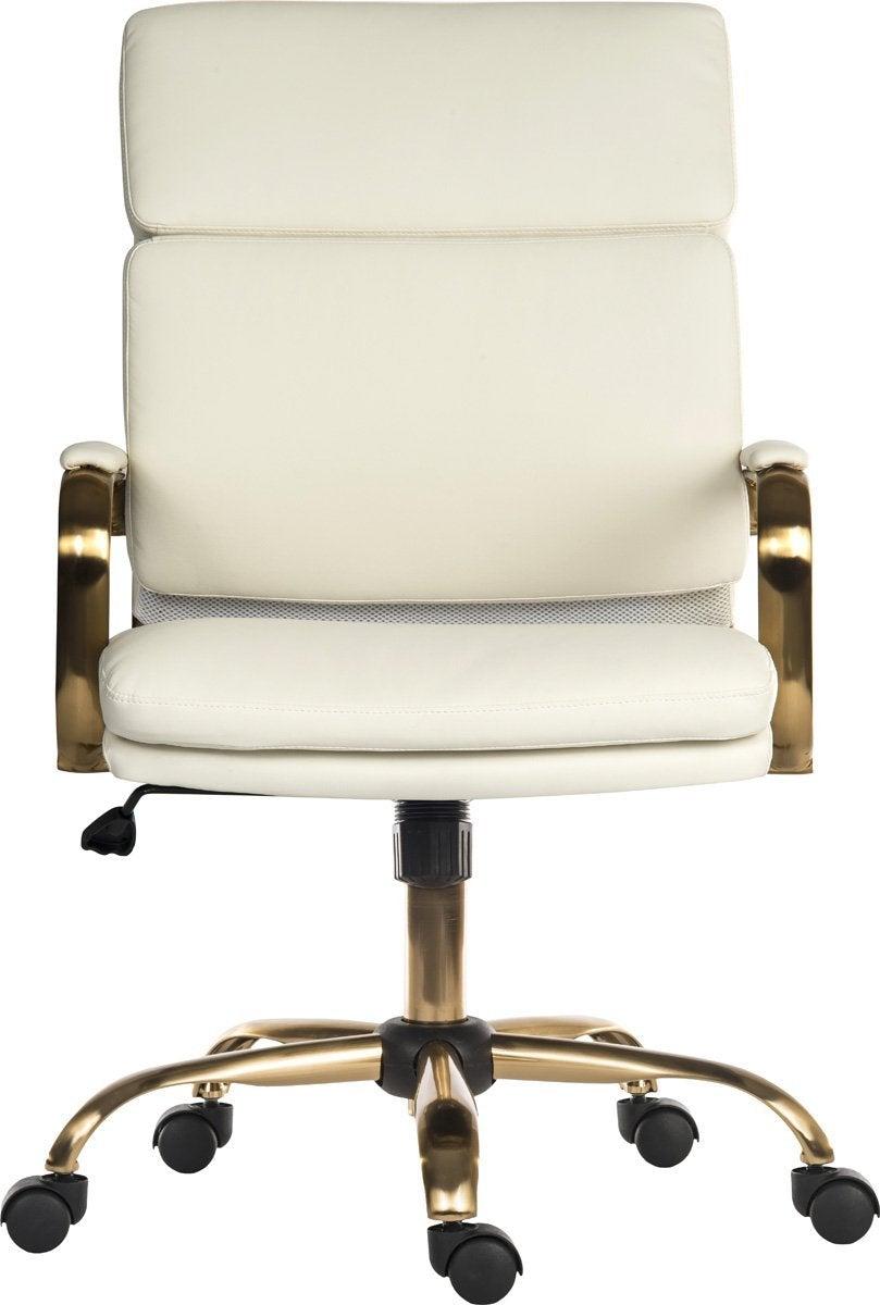 Vintage office chair white - crimblefest furniture - image 3