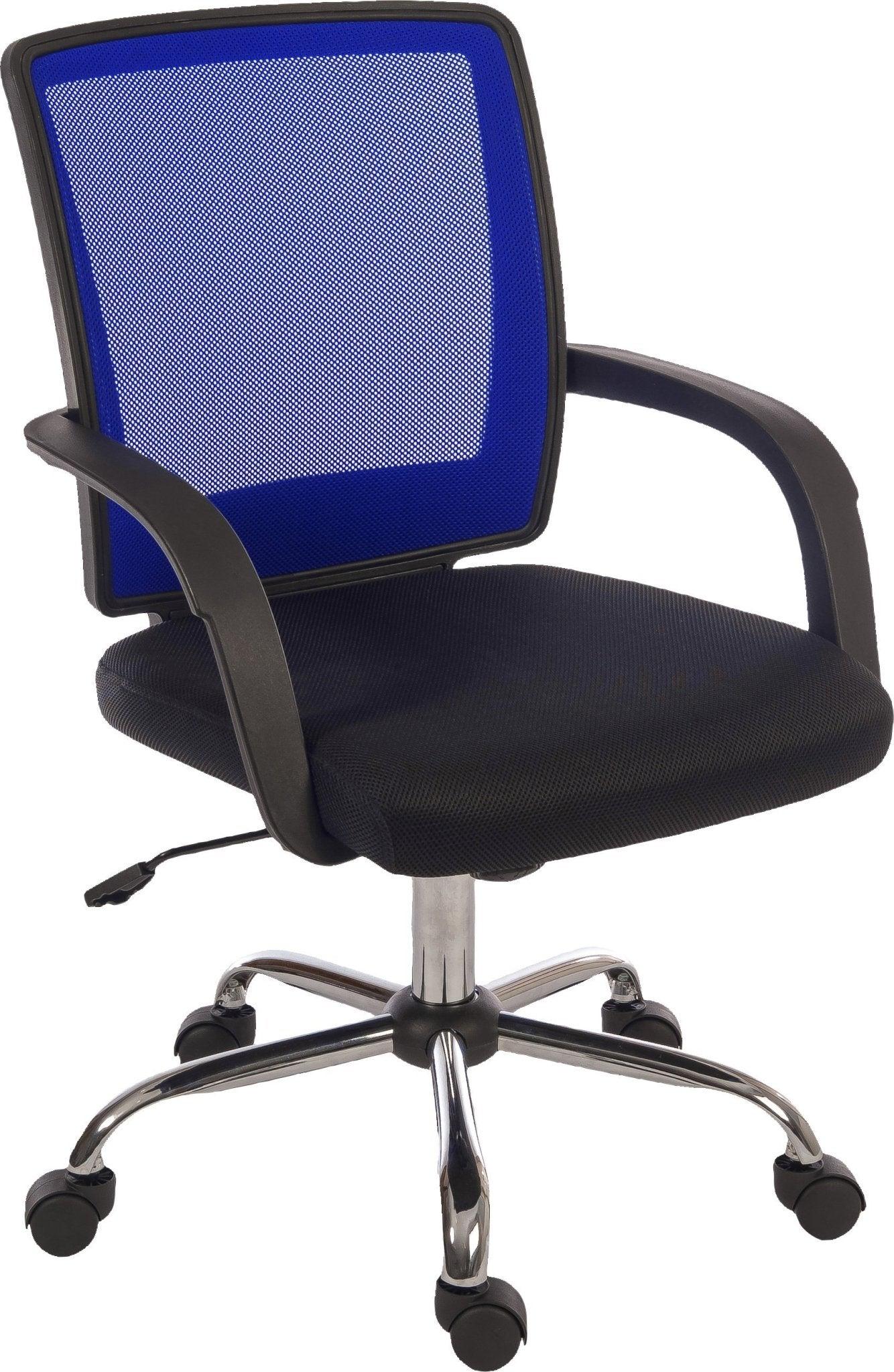 Star mesh office chair (blue) - crimblefest furniture - image 1