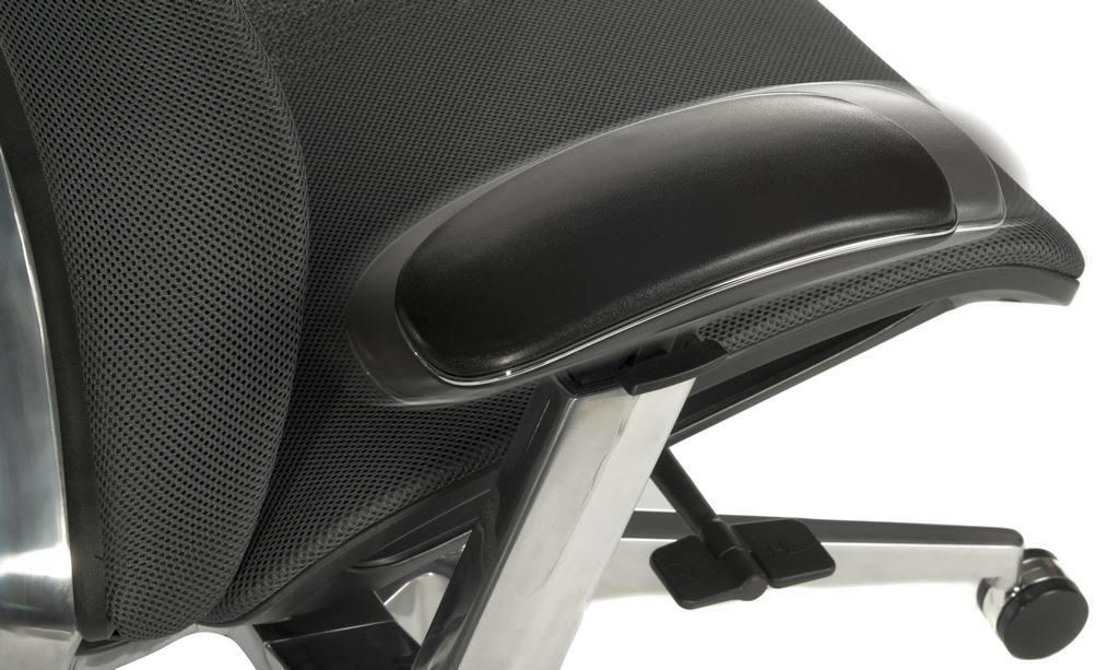 Quantum executive mesh office chair black - crimblefest furniture - image 9