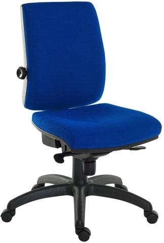 Ergo plus office chair (blue) - crimblefest furniture - image 1