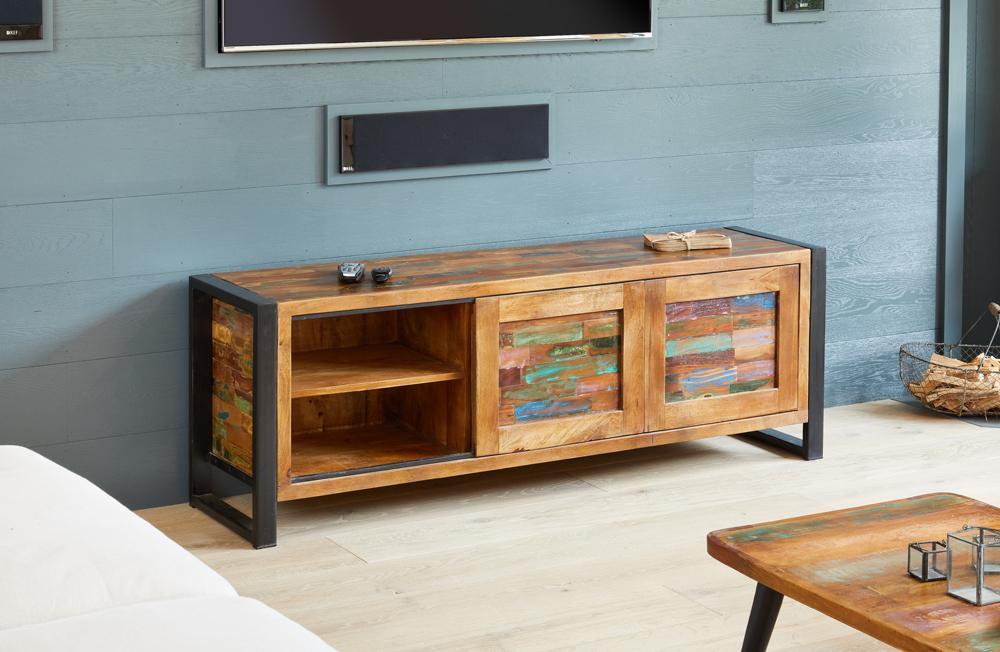 Urban chic widescreen television cabinet - crimblefest furniture - image 2