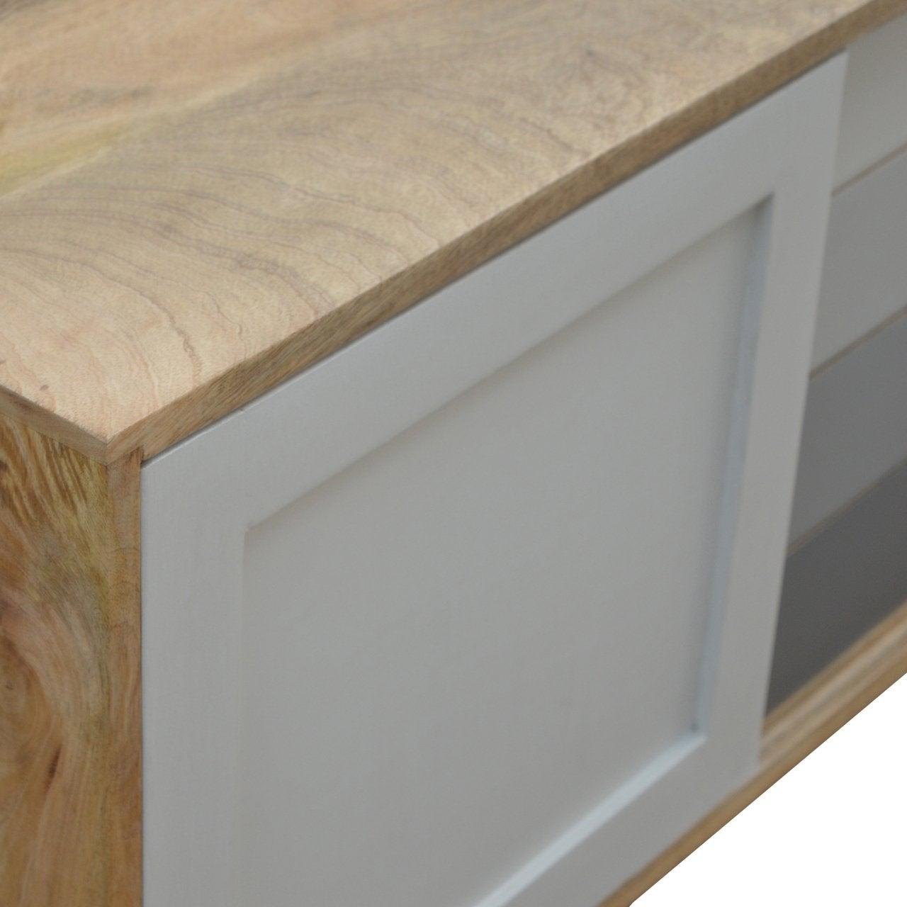 Nordic sliding cabinet with 4 drawers - crimblefest furniture - image 7