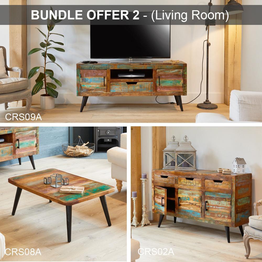 Bundle 2 - coastal reclaimed chic living room furniture - crimblefest furniture - image 1