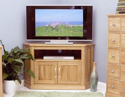 Mobel oak corner television cabinet - crimblefest furniture - image 3