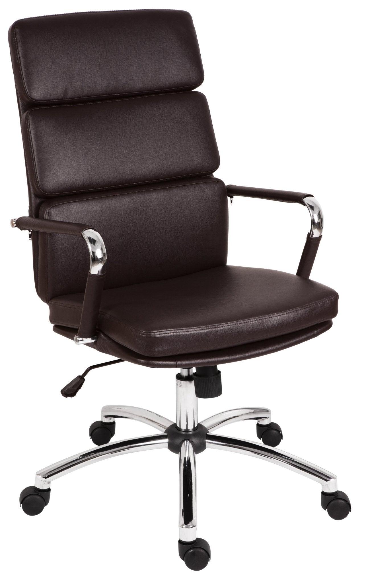 Deco executive office chair (brown) - crimblefest furniture - image 1